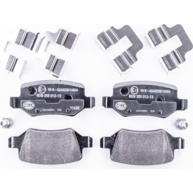 Hella Bremsbelagsatz, Scheibenbremse 8DB 355 012-131 Hella Bremsbelagsatz, Scheibenbremse 8DB 355 012-131