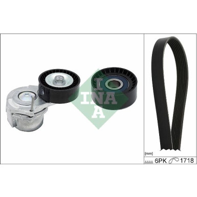INA Keilrippenriemensatz 529 0312 10