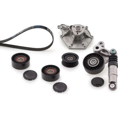 Gates Wasserpumpe + Keilrippenriemensatz Micro-V® KP66PK2500