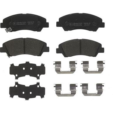 Brembo Bremsbelagsatz, Scheibenbremse PRIME LINE P 30 076 Brembo Bremsbelagsatz, Scheibenbremse PRIME LINE P 30 076