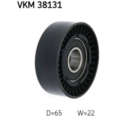 SKF Umlenk-/Führungsrolle, Keilrippenriemen VKM 38131