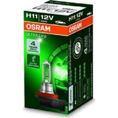 Osram Glühlampe, Fernscheinwerfer Ultra Life H11 Faltschachtel 64211ULT