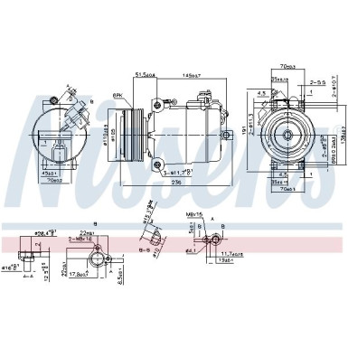 Kompressor, Klimaanlage 890043 Kompressor, Klimaanlage 890043