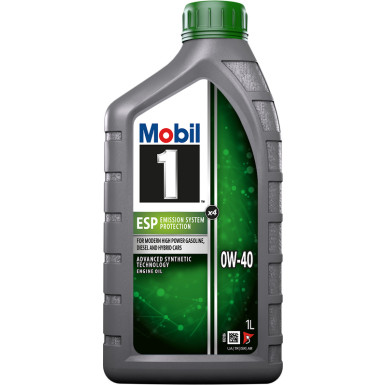 Motoröl Mobil 1 ESP x4 0W-40, 1L MOBIL 1 ESP X4 0W-40 157813