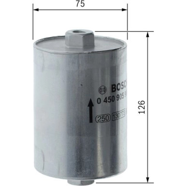 BOSCH Kraftstofffilter 0 450 905 906
