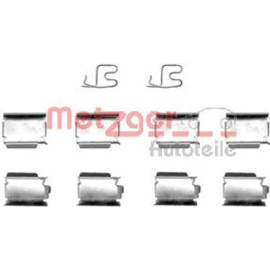 Metzger Zubehörsatz, Scheibenbremsbelag 109-1246