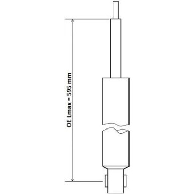 KYB Stoßdämpfer Excel-G 343836