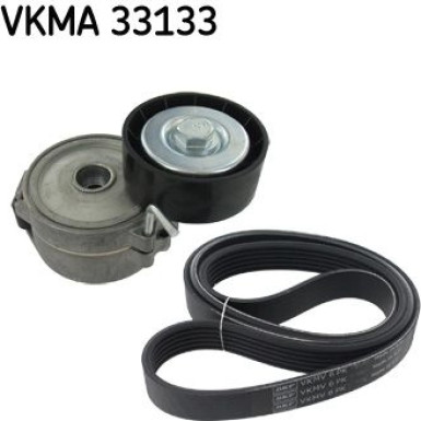 SKF Keilrippenriemensatz VKMA 33133