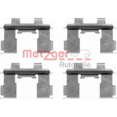Metzger Zubehörsatz, Scheibenbremsbelag 109-1630