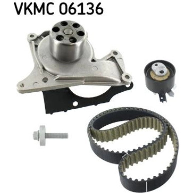Wasserpumpe + Zahnriemensatz VKMC 06136 Wasserpumpe + Zahnriemensatz VKMC 06136