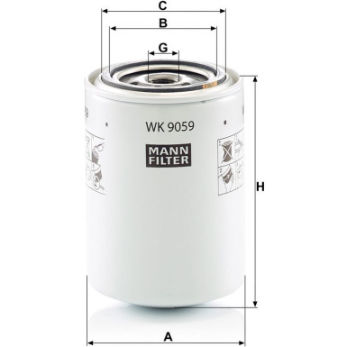 Kraftstofffilter WK 9059
