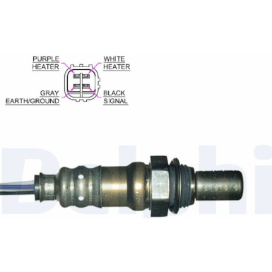 Delphi Lambdasonde ES20156-12B1 Delphi Lambdasonde ES20156-12B1