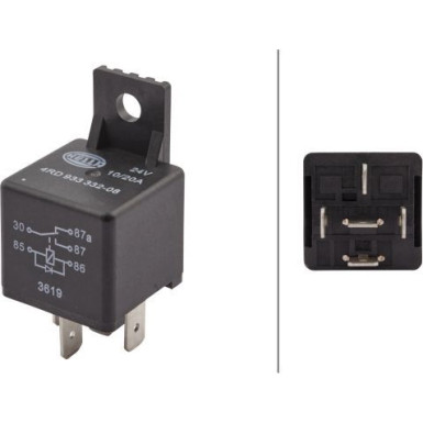 Hella Relais, Arbeitsstrom 4RD 933 332-081