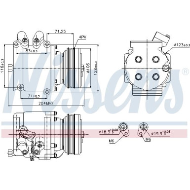 Kompressor, Klimaanlage 89226 Kompressor, Klimaanlage 89226
