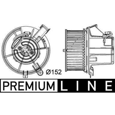 Mahle Innenraumgebläse BEHR Premium Line AB 119 000P