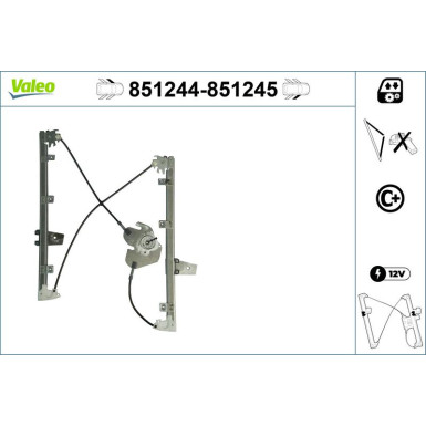 Valeo Fensterheber 851244