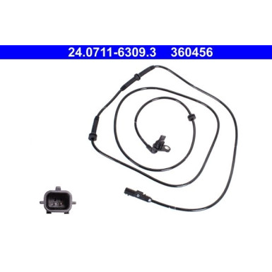Sensor, Raddrehzahl 24.0711-6309.3 Sensor, Raddrehzahl 24.0711-6309.3