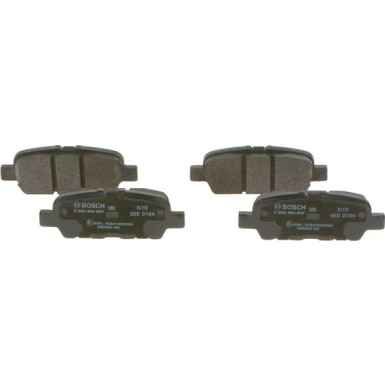 BOSCH Bremsbelagsatz, Scheibenbremse 0 986 494 857 BOSCH Bremsbelagsatz, Scheibenbremse 0 986 494 857