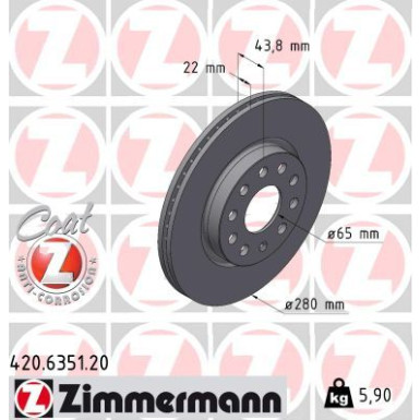 Bremsscheibe 420.6351.20