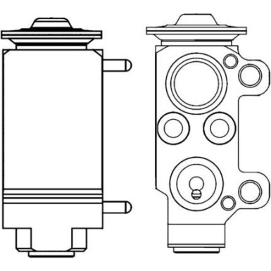 Mahle Expansionsventil, Klimaanlage BEHR Premium Line AVE 56 000P