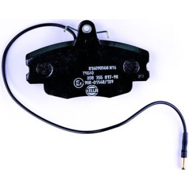 Hella Bremsbelagsatz, Scheibenbremse 8DB 355 017-981