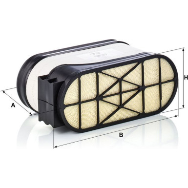 MANN-FILTER CP 33 280 Sekundärluftfilter