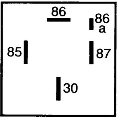 Hella Relais, Arbeitsstrom 4RA 007 507-071