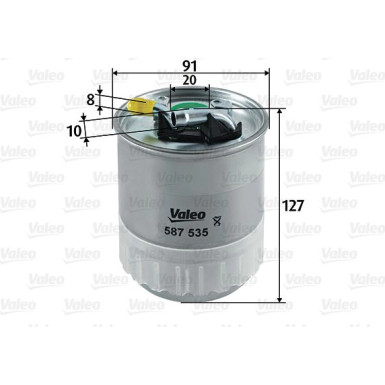 Valeo Kraftstofffilter 587535