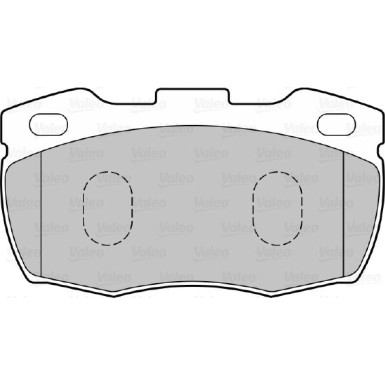 Valeo Bremsbelagsatz, Scheibenbremse 598623