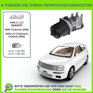 Valeo Wischermotor 582712