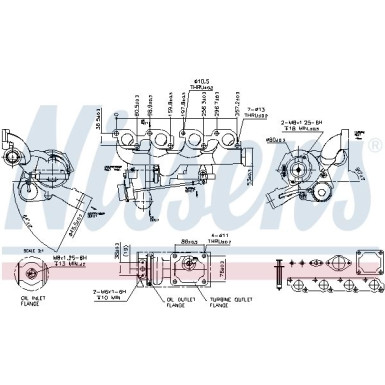 Nissens Turbolader 93106