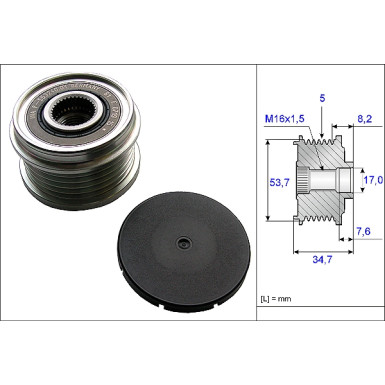 INA Generatorfreilauf 535 0211 10