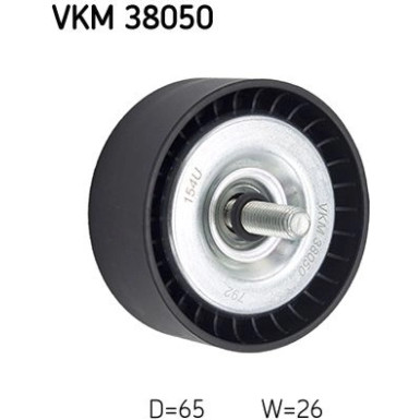SKF Umlenk-/Führungsrolle, Keilrippenriemen VKM 38050