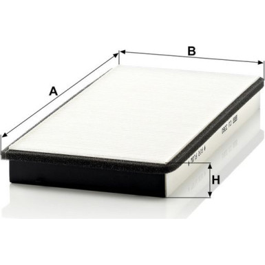 MANN-FILTER CU 3360 Innenraumfilter, Partikelfilter MANN-FILTER CU 3360 Innenraumfilter, Partikelfilter