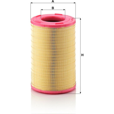 MANN-FILTER C 25 003 Luftfilter MANN-FILTER C 25 003 Luftfilter