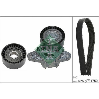 INA Keilrippenriemensatz 529 0164 10