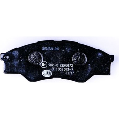 Hella Bremsbelagsatz, Scheibenbremse 8DB 355 013-471 Hella Bremsbelagsatz, Scheibenbremse 8DB 355 013-471