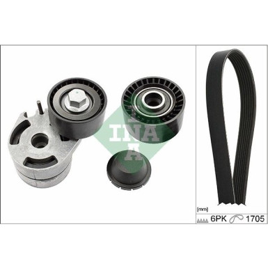 INA Keilrippenriemensatz 529 0012 10