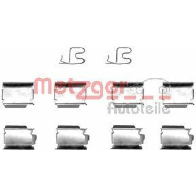 Metzger Zubehörsatz, Scheibenbremsbelag 109-1246