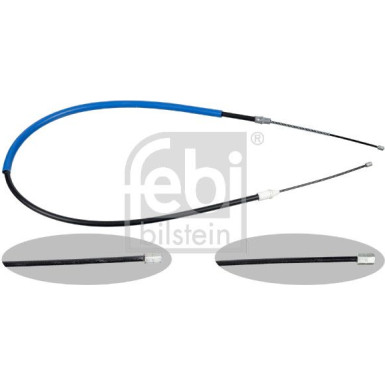 FEBI BILSTEIN 101816 Seilzug, Feststellbremse