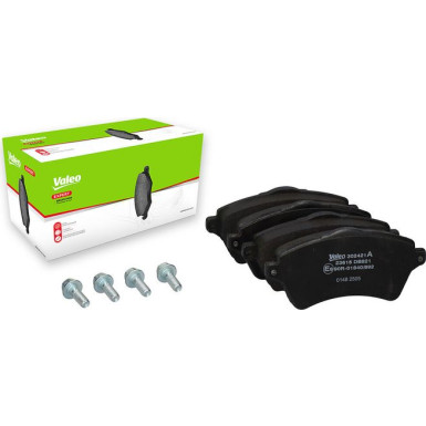 Valeo Bremsbelagsatz, Scheibenbremse EXPERT 302421A Valeo Bremsbelagsatz, Scheibenbremse EXPERT 302421A