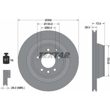 Bremsscheibe 92151403