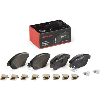 Brembo Bremsbelagsatz, Scheibenbremse PRIME LINE P 23 153 Brembo Bremsbelagsatz, Scheibenbremse PRIME LINE P 23 153