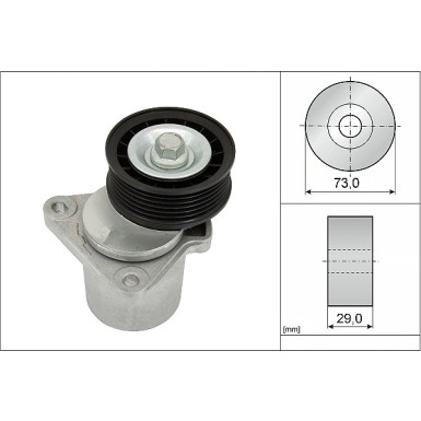 INA Spannarm, Keilrippenriemen 534 0128 20