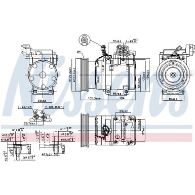 Kompressor, Klimaanlage 89262