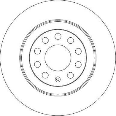 TRW Bremsscheibe DF4434