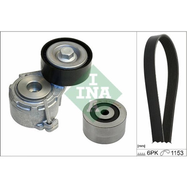 INA Keilrippenriemensatz 529 0019 10
