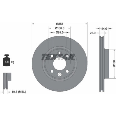 Bremsscheibe 92255203