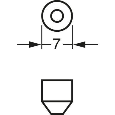 BOSCH Glühlampe Trucklight 1 987 302 528
