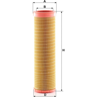 Sekundärluftfilter CF 15 116/2 Sekundärluftfilter CF 15 116/2